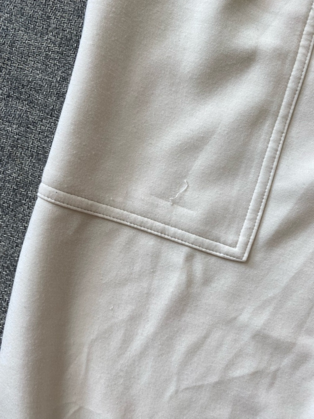 ‼️2 for $15‼️ Buttery soft Cream Wide-Leg Pull-On Pants - Picture 3 of 7